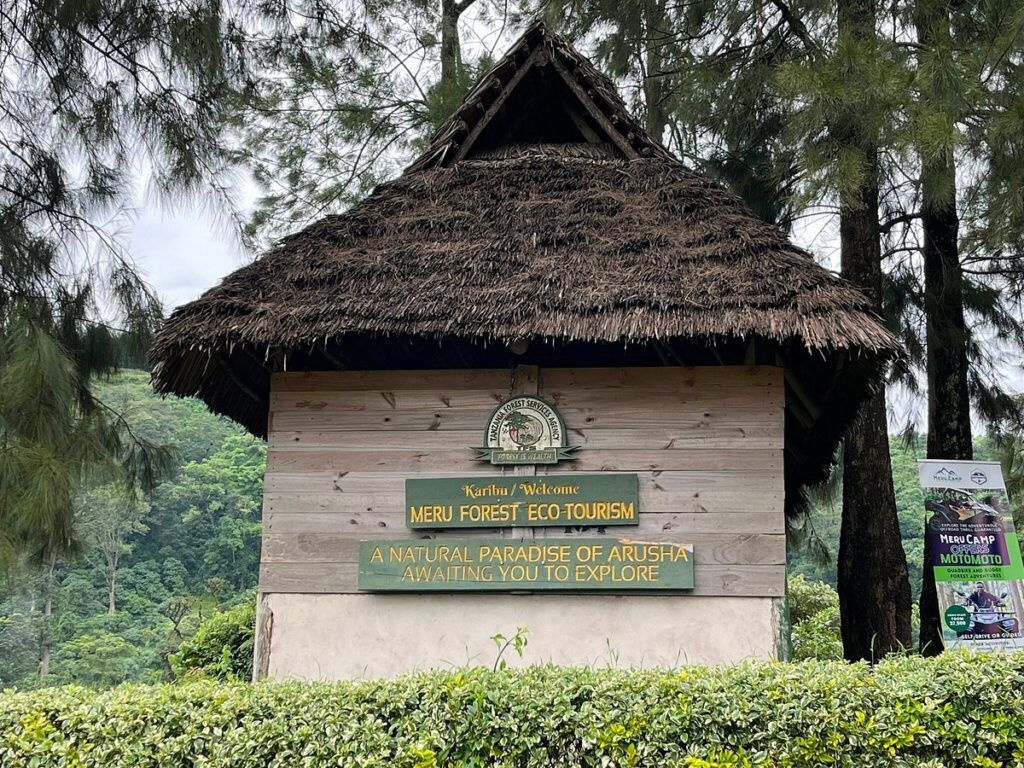 napuru waterfalls mount meru nduwa tours